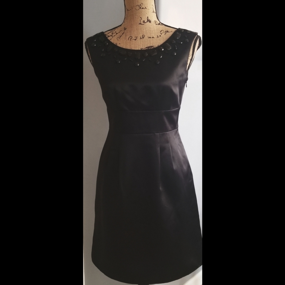 NWT Ann Taylor Little Black Dress Sleeveless Sz 2
